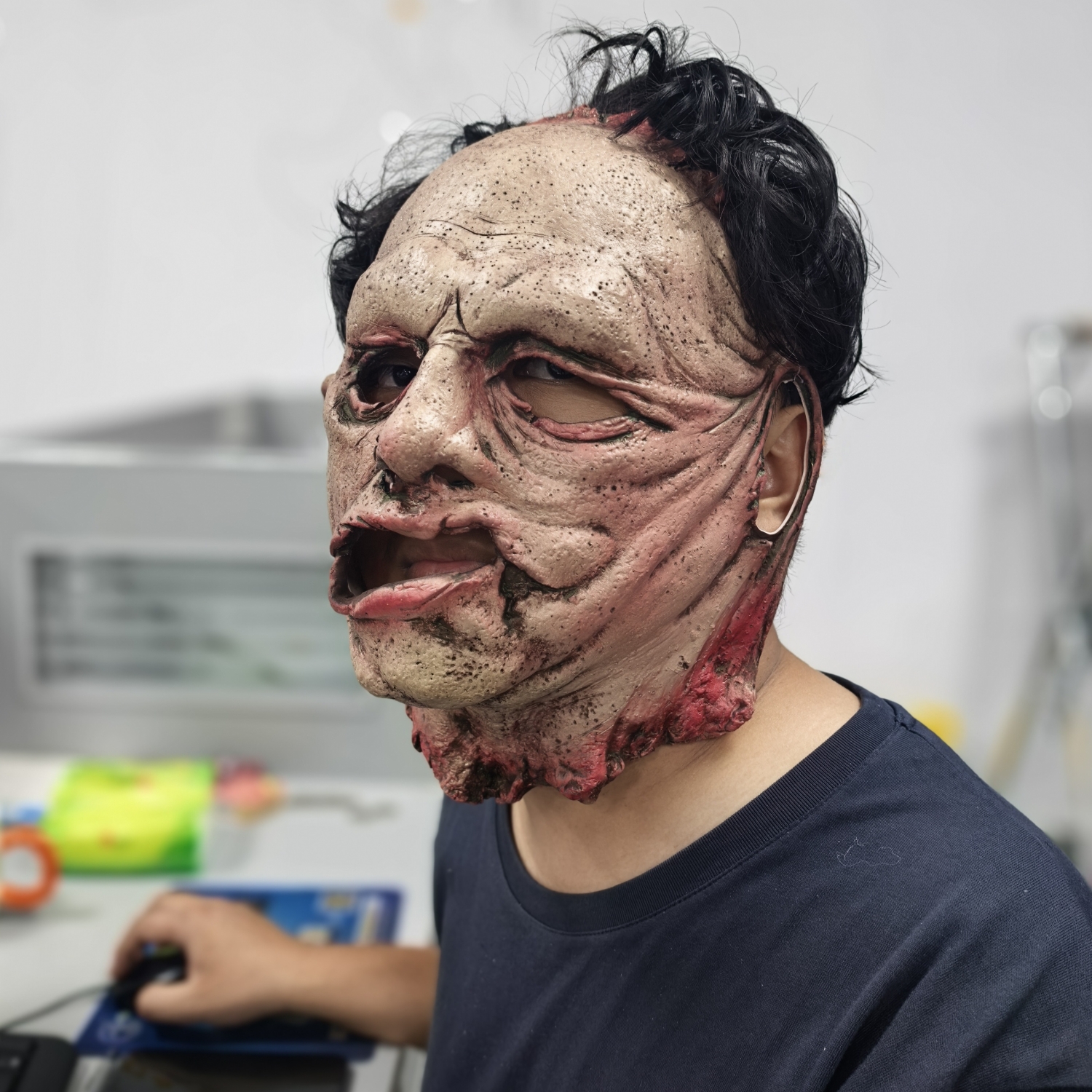 Half Face Skinned Rubber Blood - Respirator Half Face ulasan dan harga