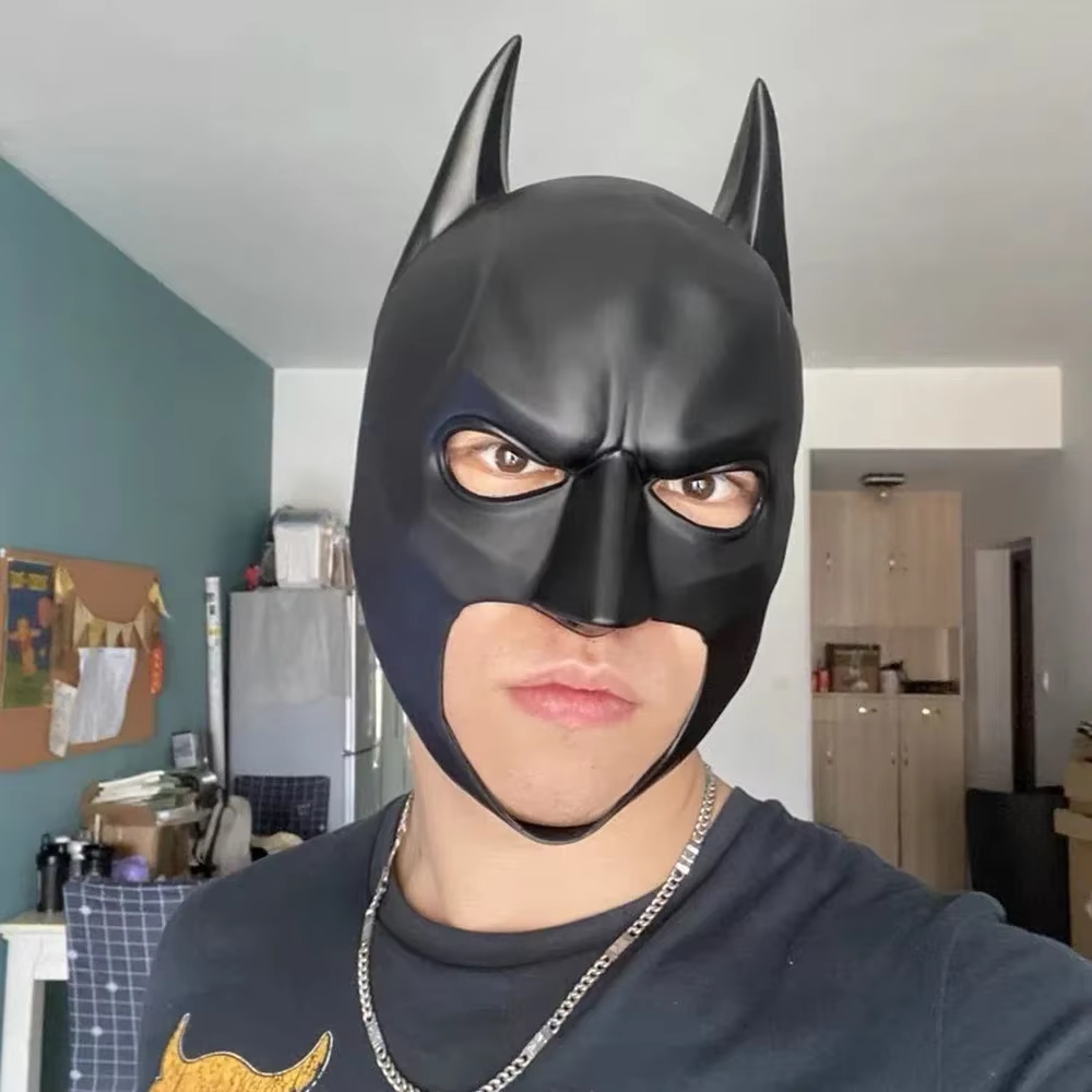 Halloween Black Bat Mask Super - Respirator Half Face ulasan dan harga
