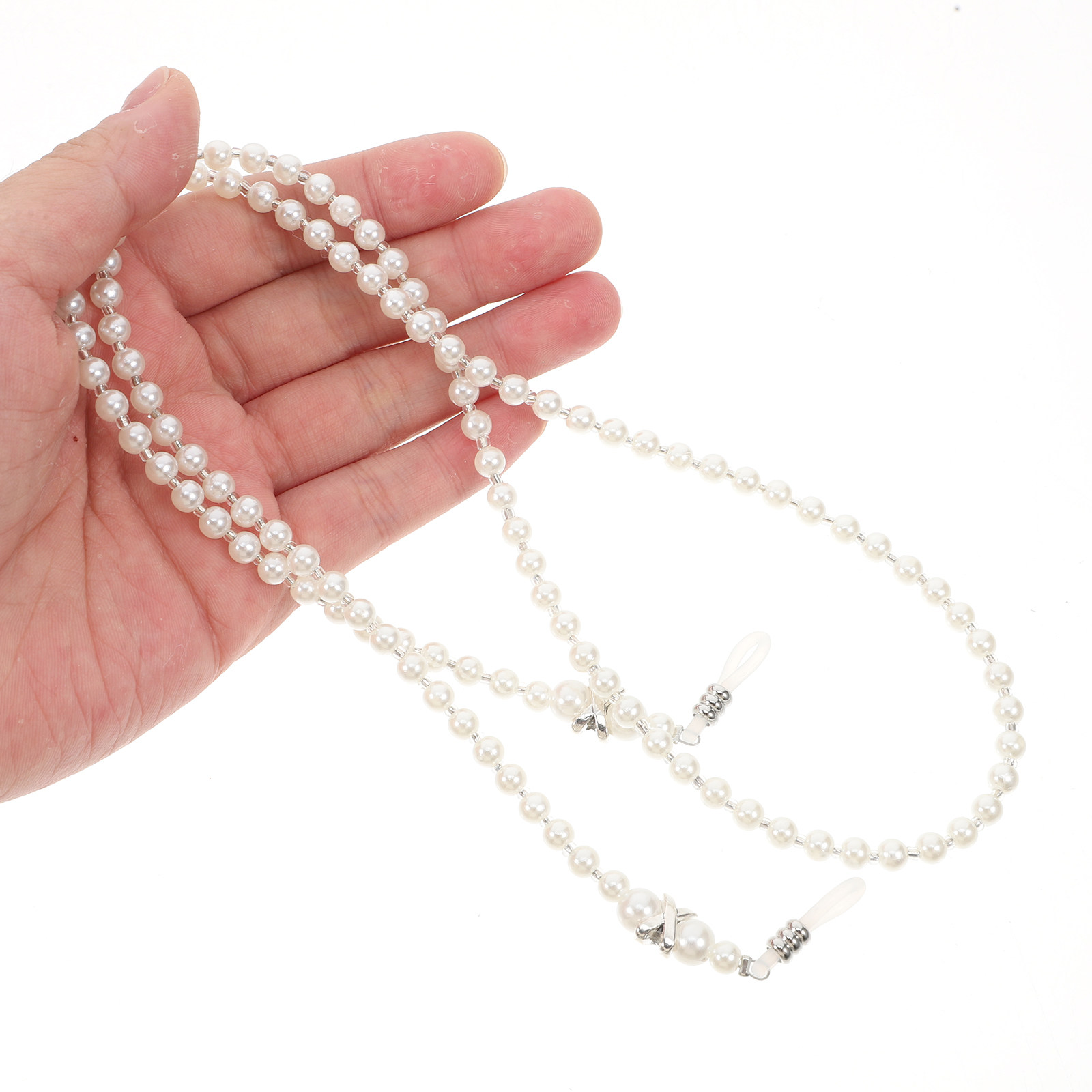 Pearl Eyeglass Cord Stylish Be - Mask Chain Holder ulasan dan harga