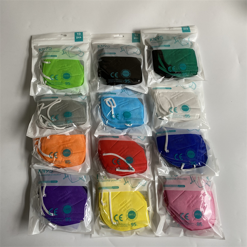 masks ffp2 face masks KN95 col - Disposable Surgical Mask ulasan dan harga