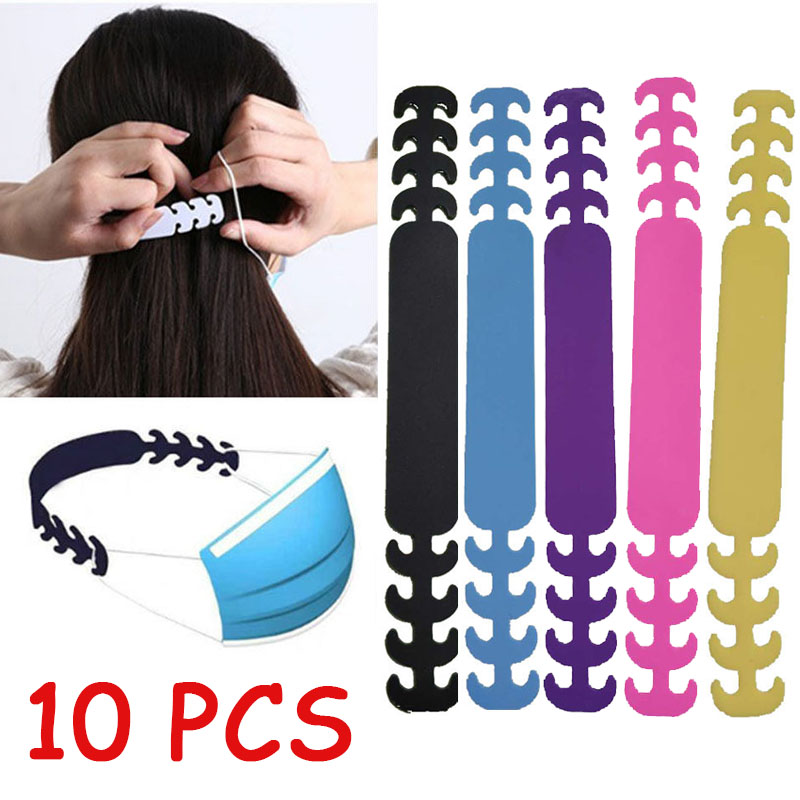 10pcs Mask Holder Adjustable A - Silicone Mask Bracket ulasan dan harga