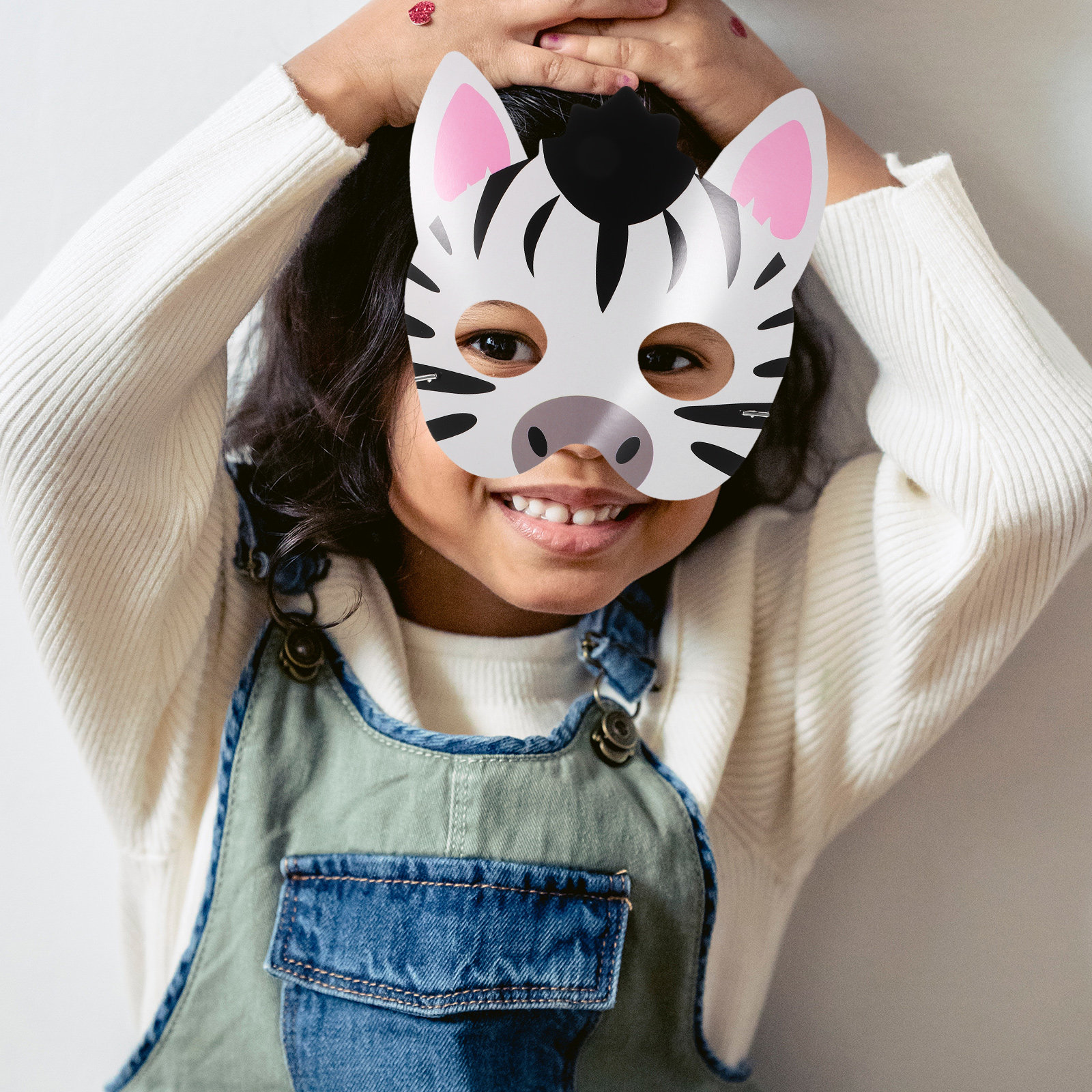 16Pcs Animal Paper Masks for K - Kids Face Mask ulasan dan harga