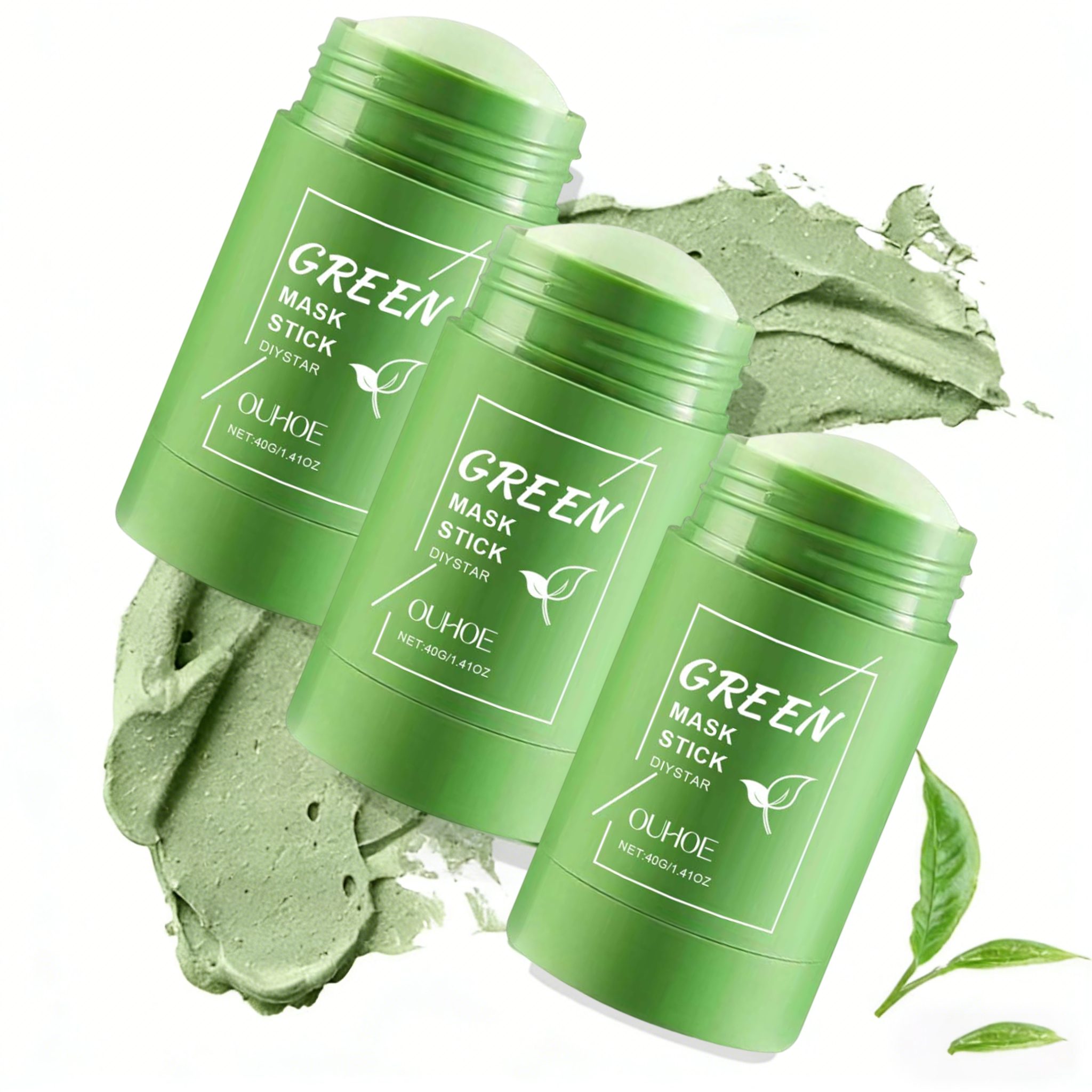 1~5PCS Green Tea Clay Stick Fo - Dust Mask Construction ulasan dan harga