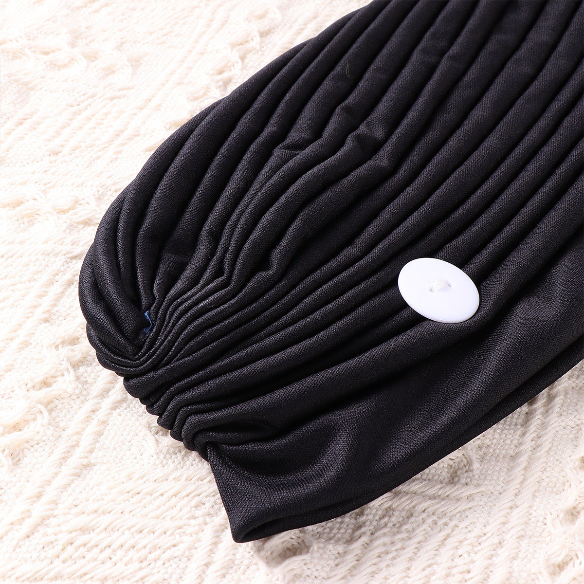 2Pcs Black Adjustable Elastic  - Mask Ear Saver Strap ulasan dan harga