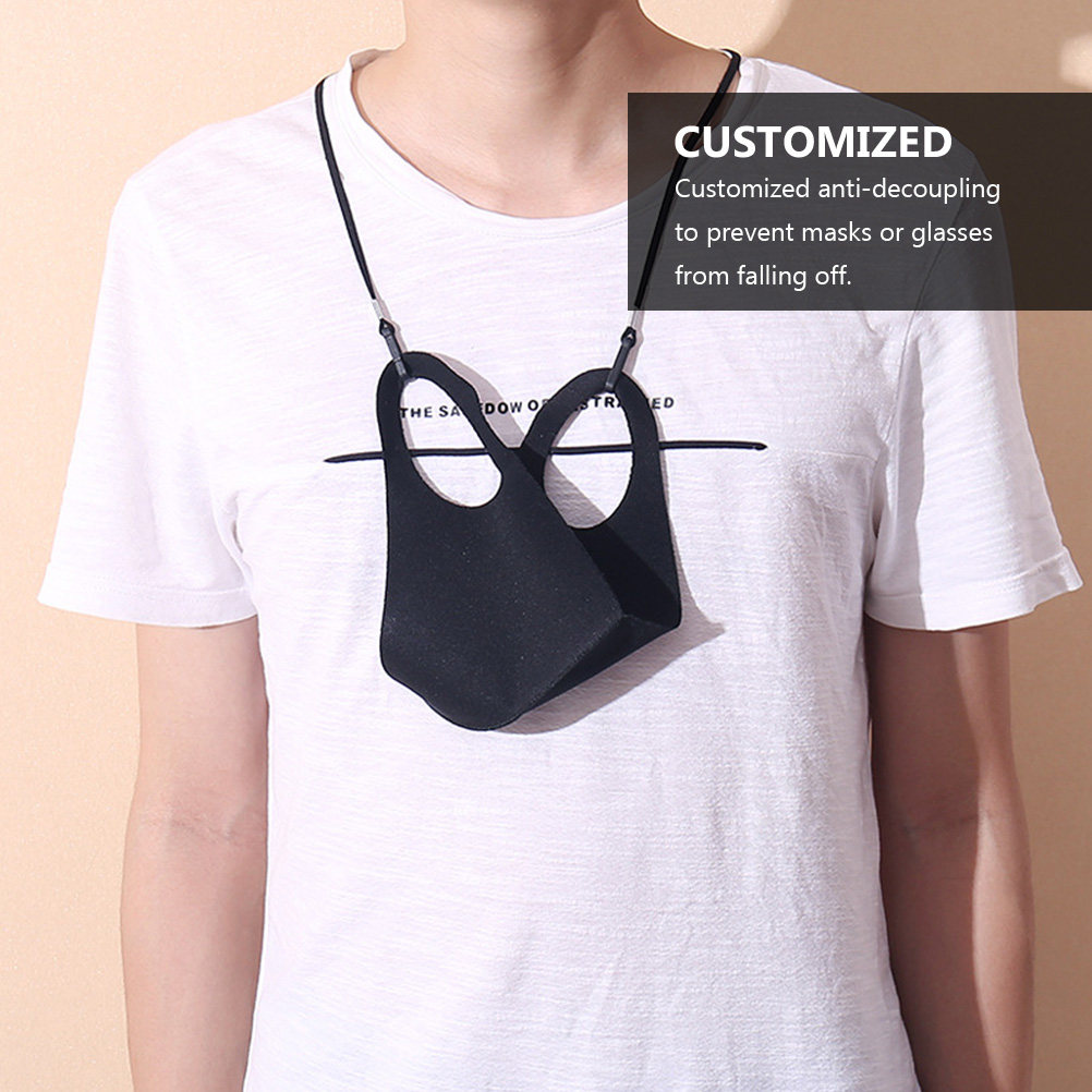 12Pcs Anti-Fall Face Mask Lany - Mask Ear Saver Strap ulasan dan harga