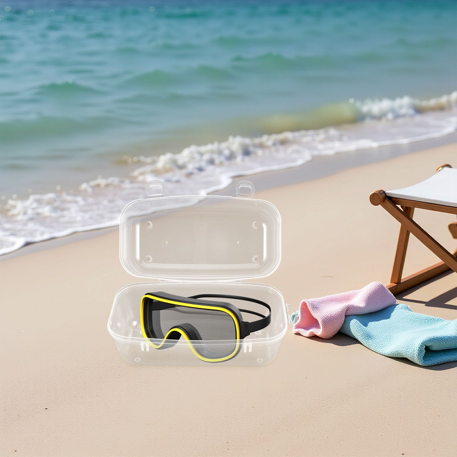 Diving Masks Case Hard Shell C - Mask Case Hard Shell ulasan dan harga