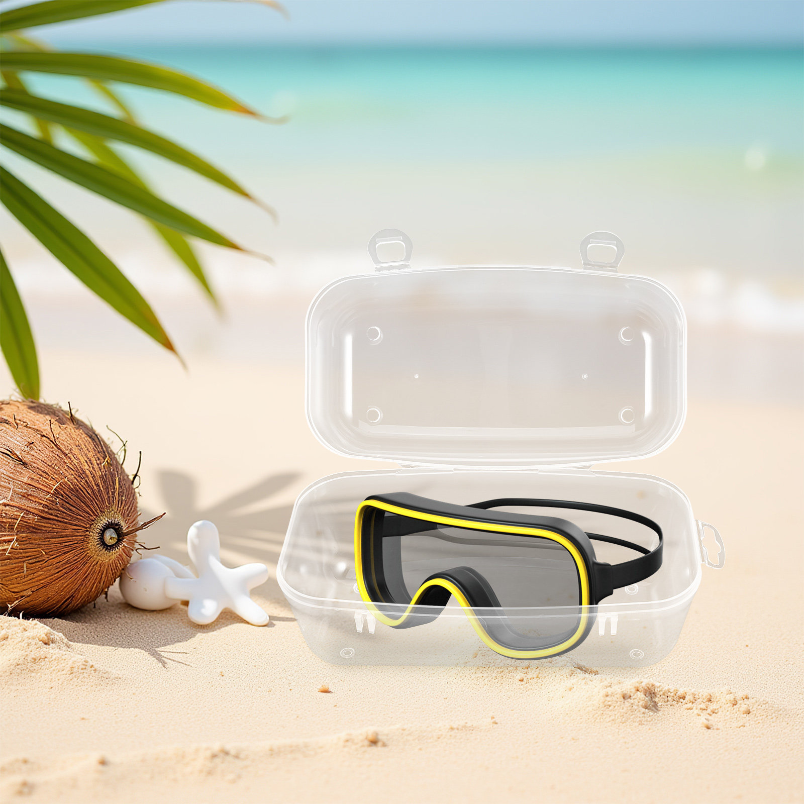 Diving Masks Case Hard Shell C - Mask Case Hard Shell ulasan dan harga