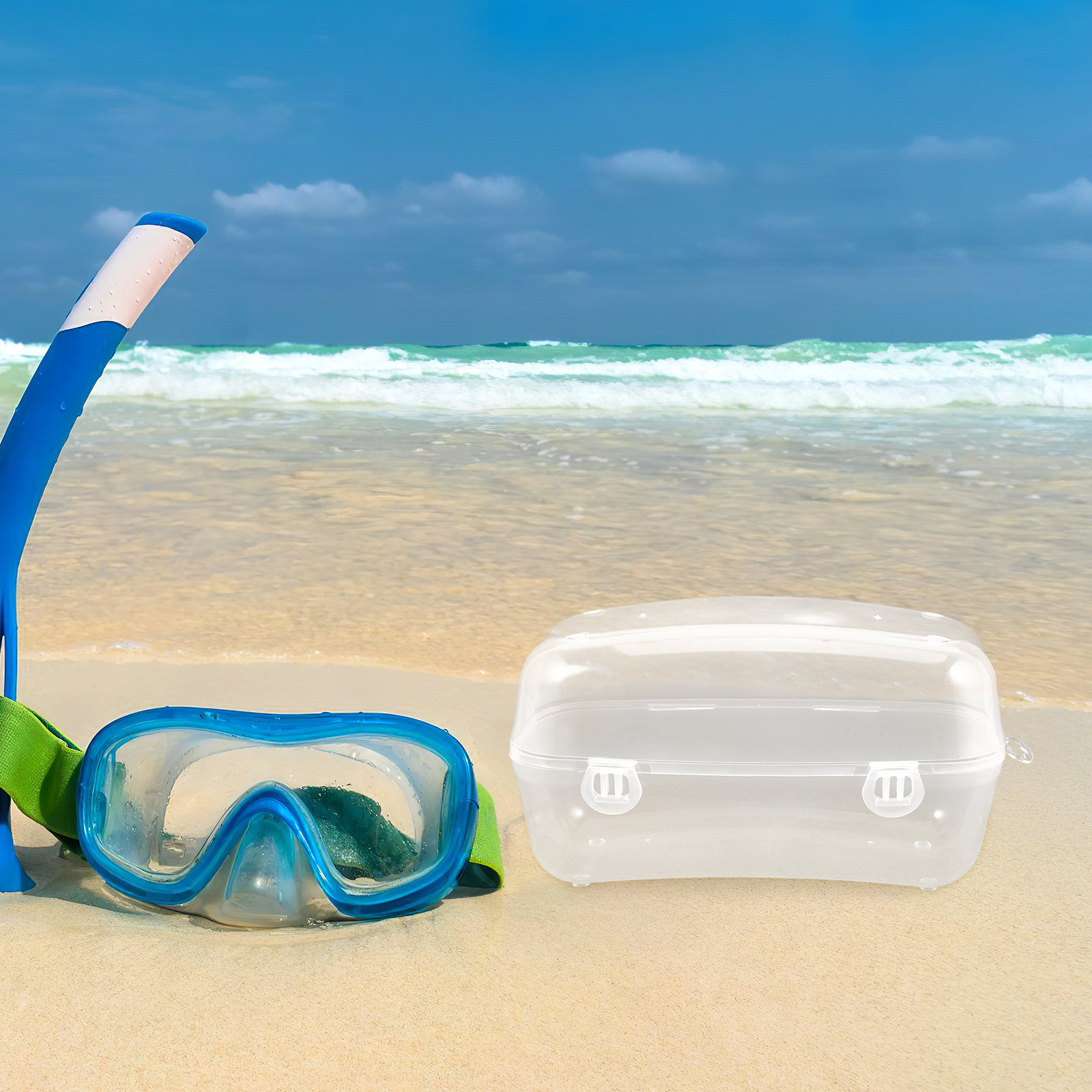 Diving Masks Case Hard Shell C - Mask Case Hard Shell ulasan dan harga