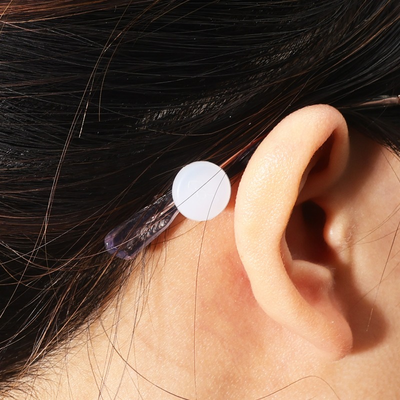 New Round Eyeglasses Mask Ear  - Silicone Mask Bracket ulasan dan harga