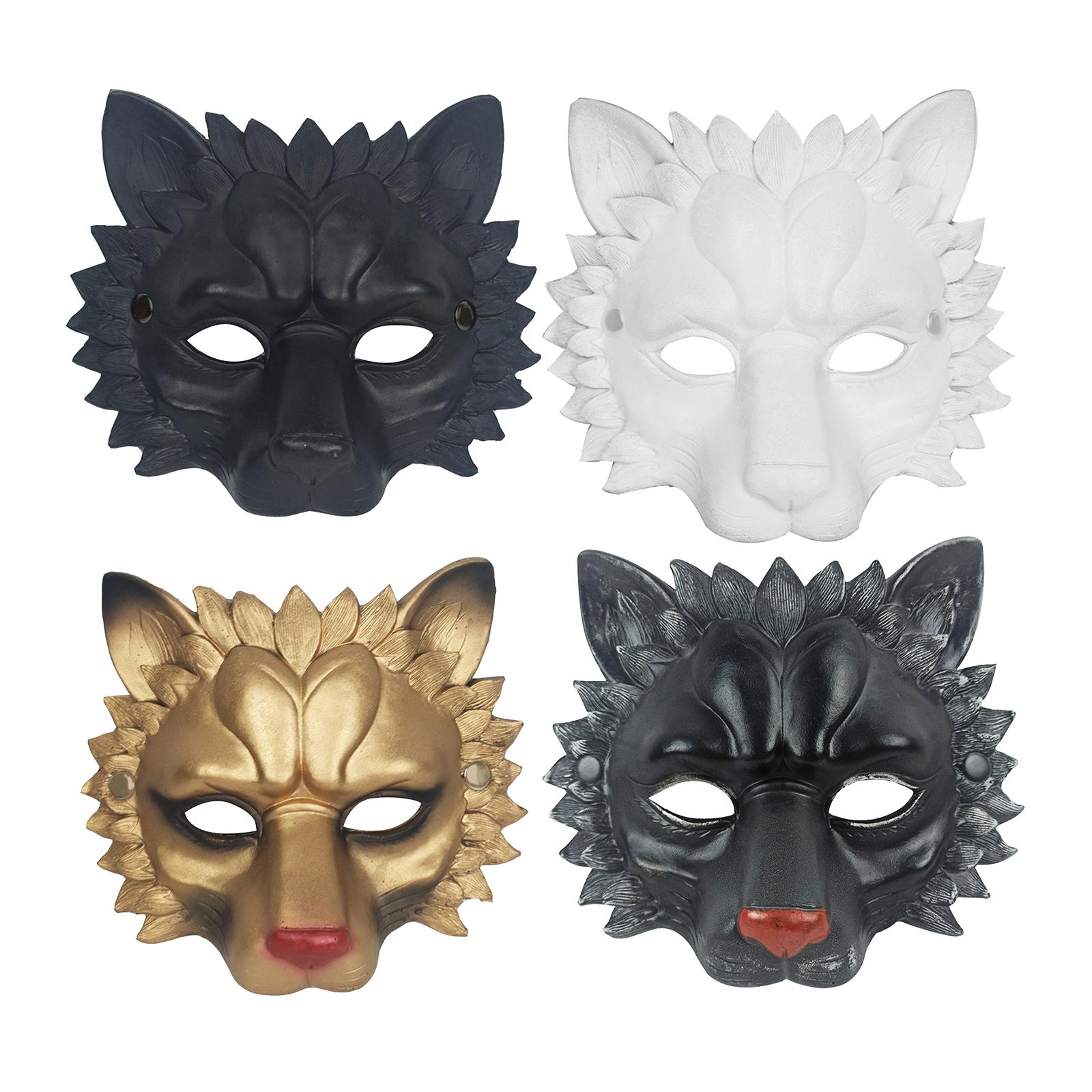 Lion Mask Half Face Decorative - Respirator Half Face ulasan dan harga