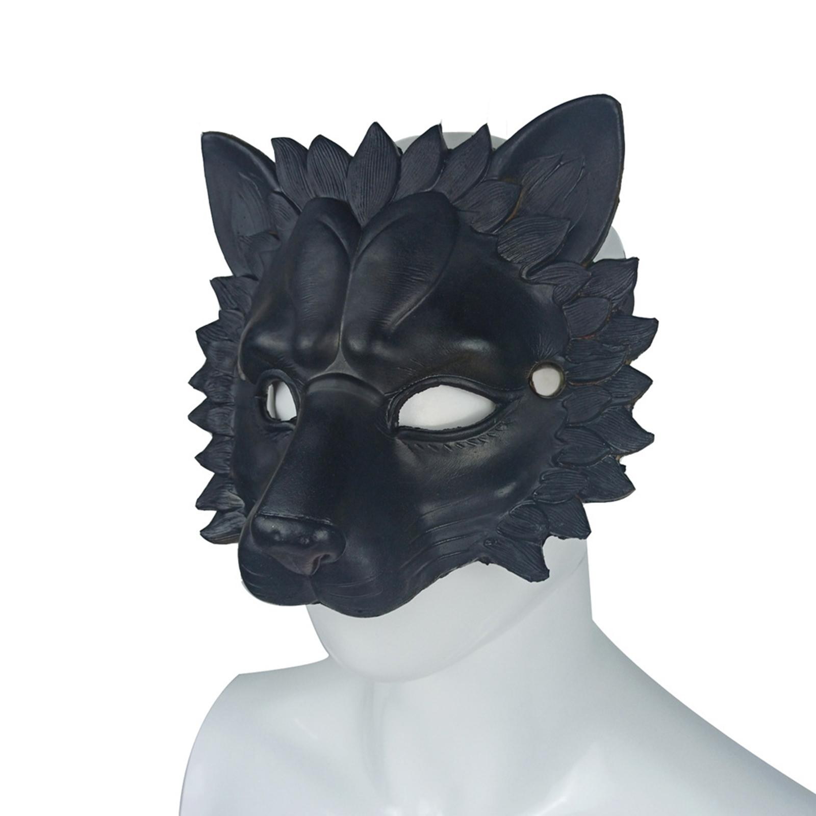 Lion Mask Half Face Decorative - Respirator Half Face ulasan dan harga