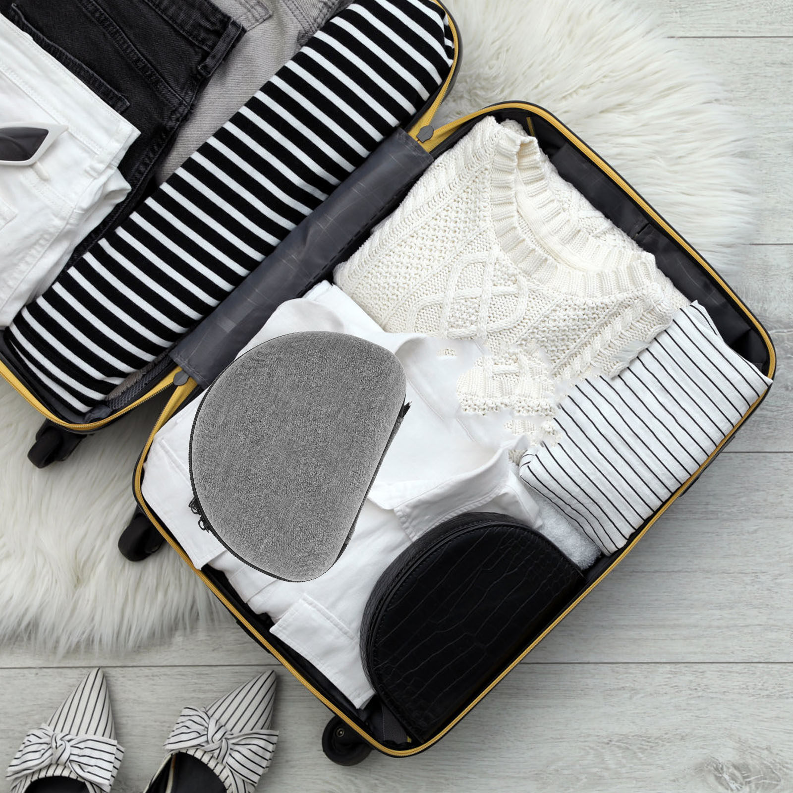 Portable Case Hard Shell Full  - Mask Case Hard Shell ulasan dan harga