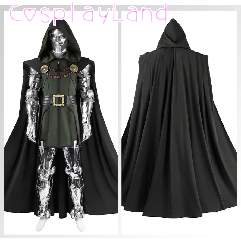 Black Doom Cosplay Costume Adu - Black Face Mask Pack ulasan dan harga