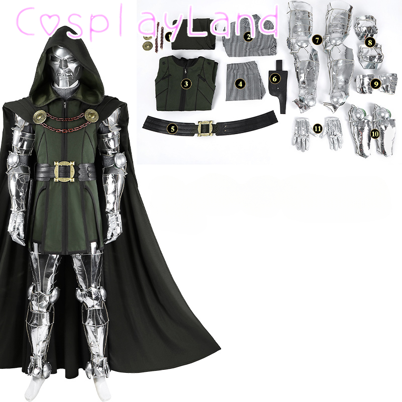 Black Doom Cosplay Costume Adu - Black Face Mask Pack ulasan dan harga