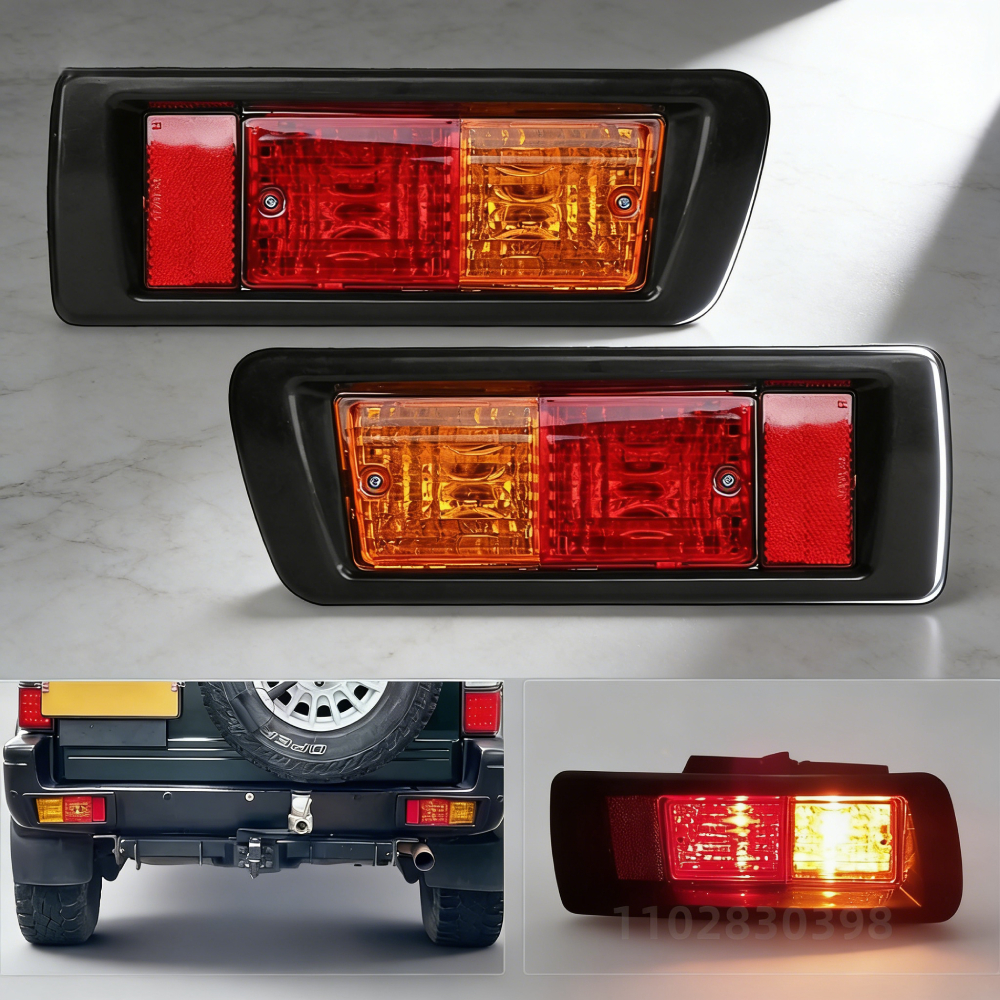 2Pcs Rear Bumper Tail Lights F - Kn95 Respirator Mask ulasan dan harga