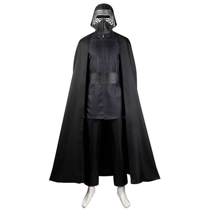 New Men Jedi Cosplay Halloween - Black Face Mask Pack ulasan dan harga