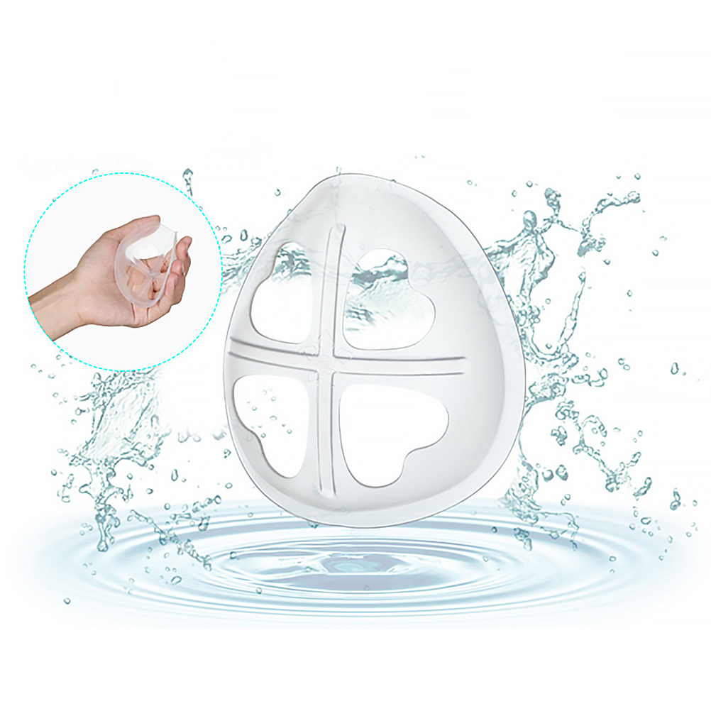 3Pcs Silicone Mask Breathing B - Silicone Mask Bracket ulasan dan harga