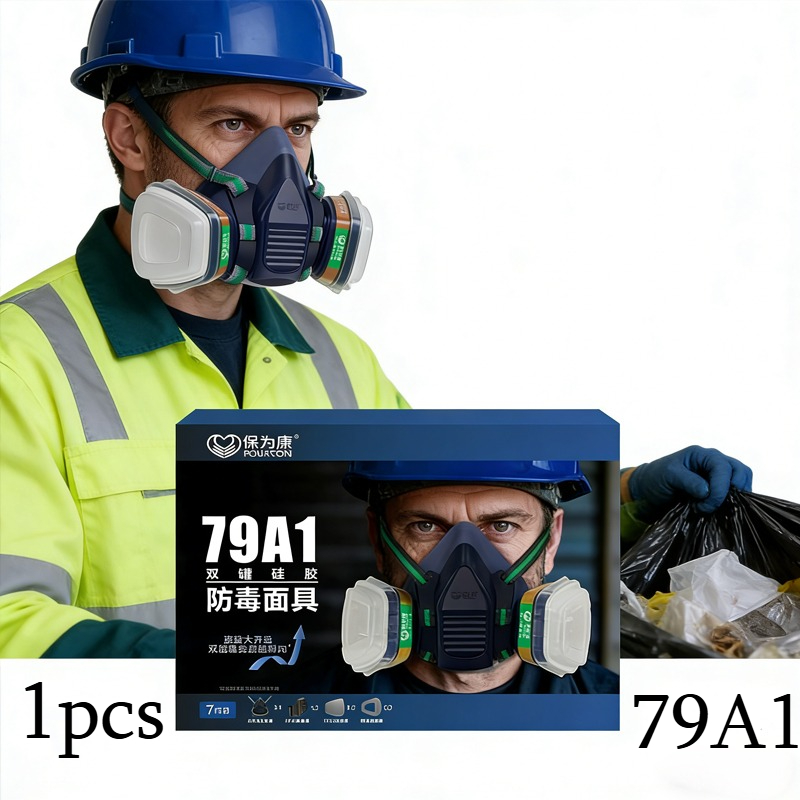 Gas Mask Half Full Face Protec - Respirator Half Face ulasan dan harga