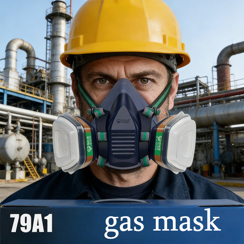 Gas Mask Half Full Face Protec - Respirator Half Face ulasan dan harga