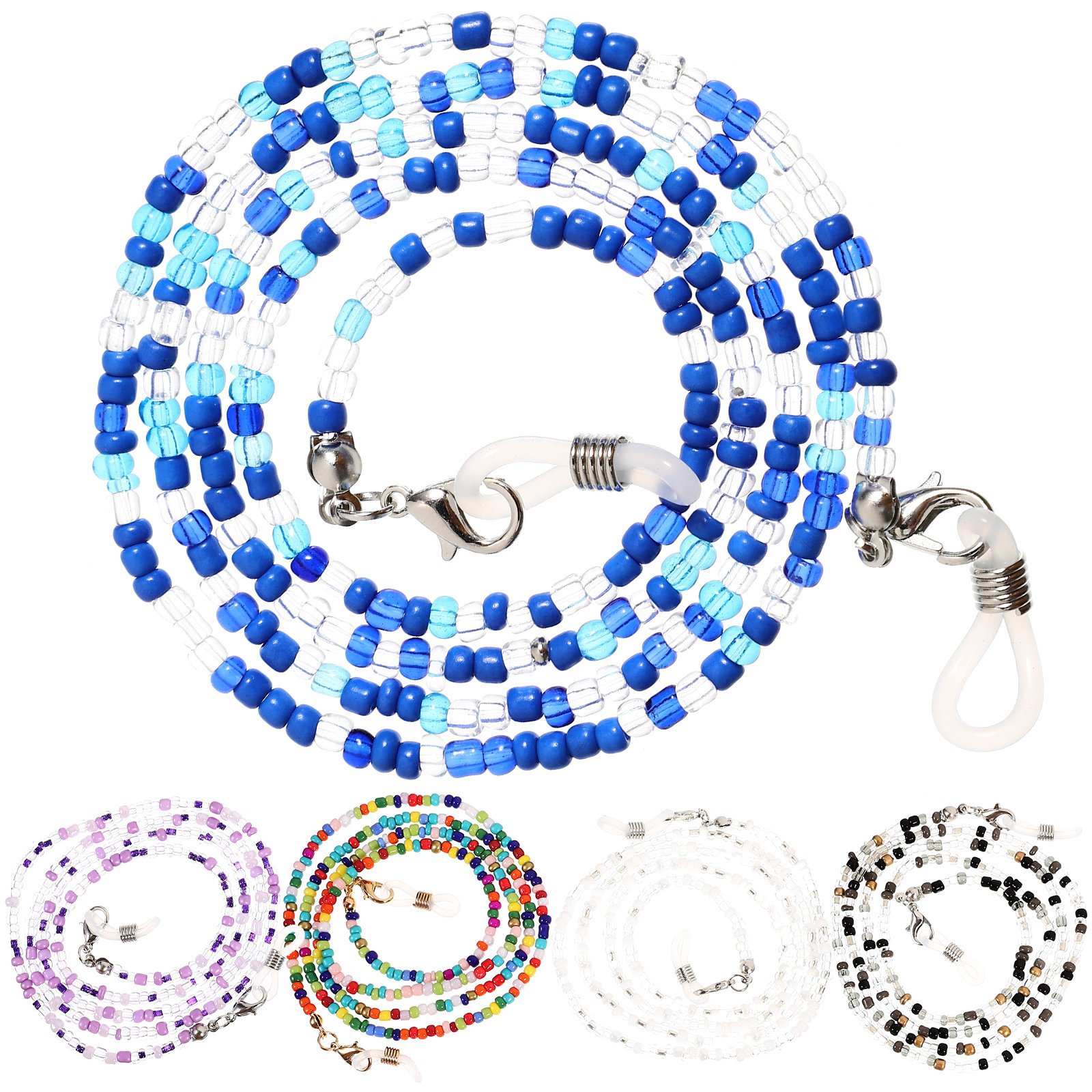 5Pcs Glasses Chain for Women B - Mask Chain Holder ulasan dan harga
