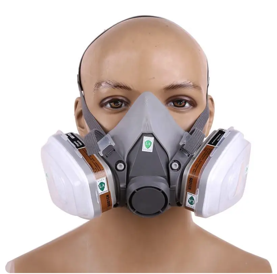 6200 Respirator Dust Gas Mask  - Face Mask Storage Box ulasan dan harga