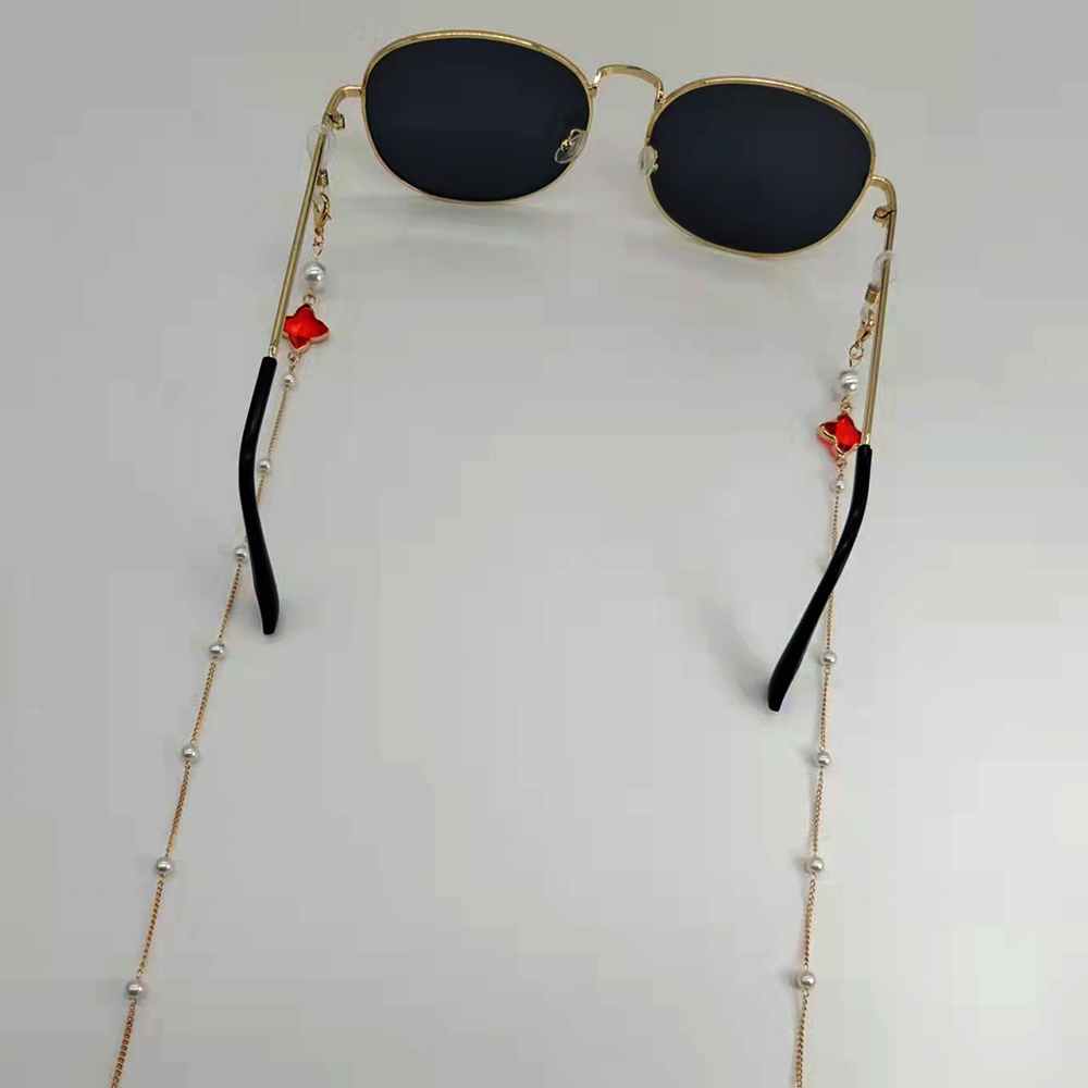 Women Eyeglass Chain Plastic B - Silicone Mask Bracket ulasan dan harga