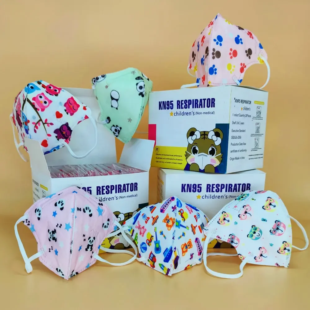 FFP2 CE Mask KN95 Child Childr - Disposable Surgical Mask ulasan dan harga