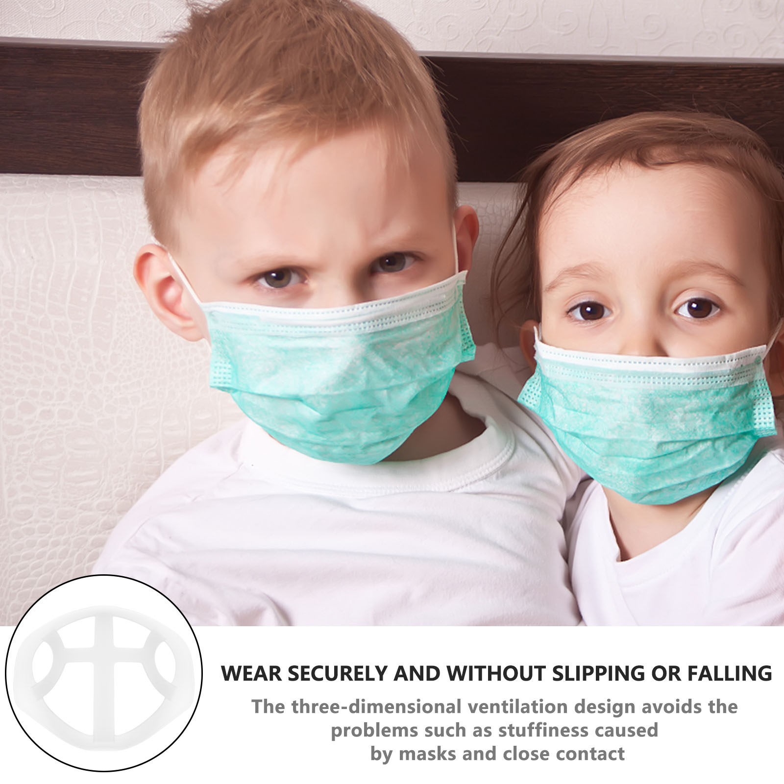 5Pcs Mask Breathing Bracket Re - Silicone Mask Bracket ulasan dan harga