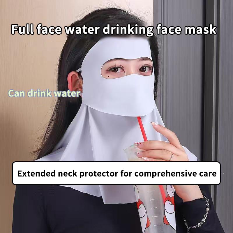 2026 New Fashion Ice Silk Sun  - Sports Mask Breathable ulasan dan harga