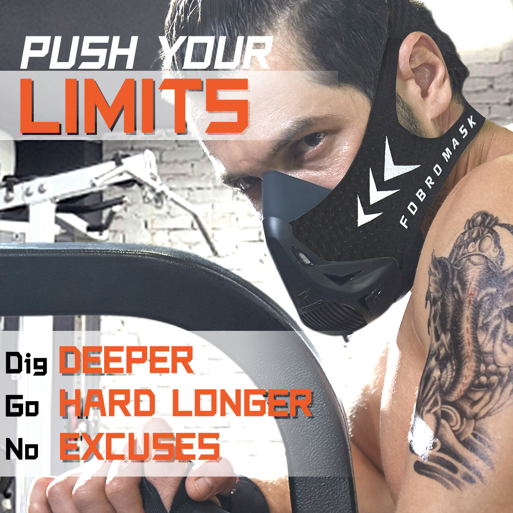 Sports Mask Elevation Running  - Black Face Mask Pack ulasan dan harga