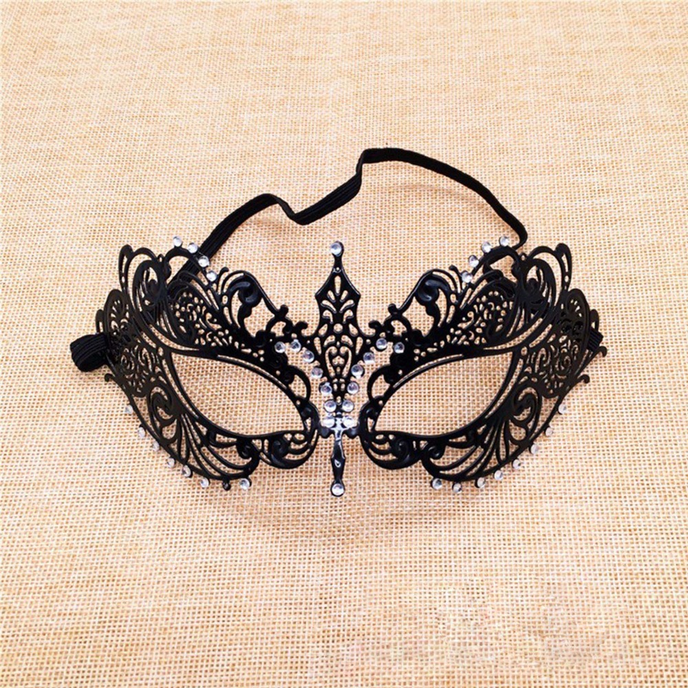 Venetian Halloween Half Face M - Mask Lanyard Adjustable ulasan dan harga