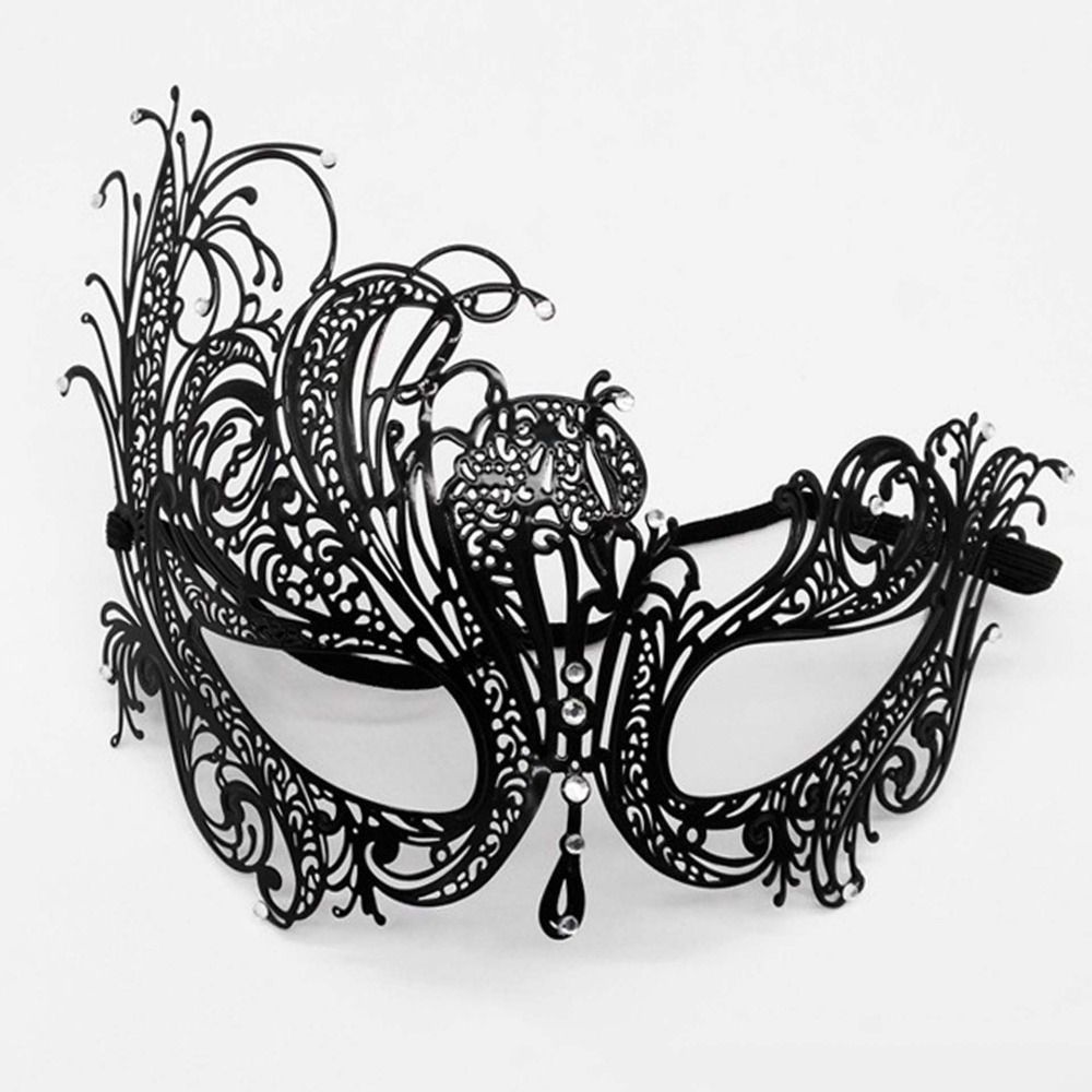 Venetian Halloween Half Face M - Mask Lanyard Adjustable ulasan dan harga