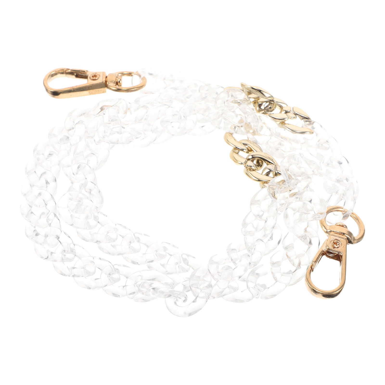 Acrylic Resin Transparent Eyeg - Mask Chain Holder ulasan dan harga
