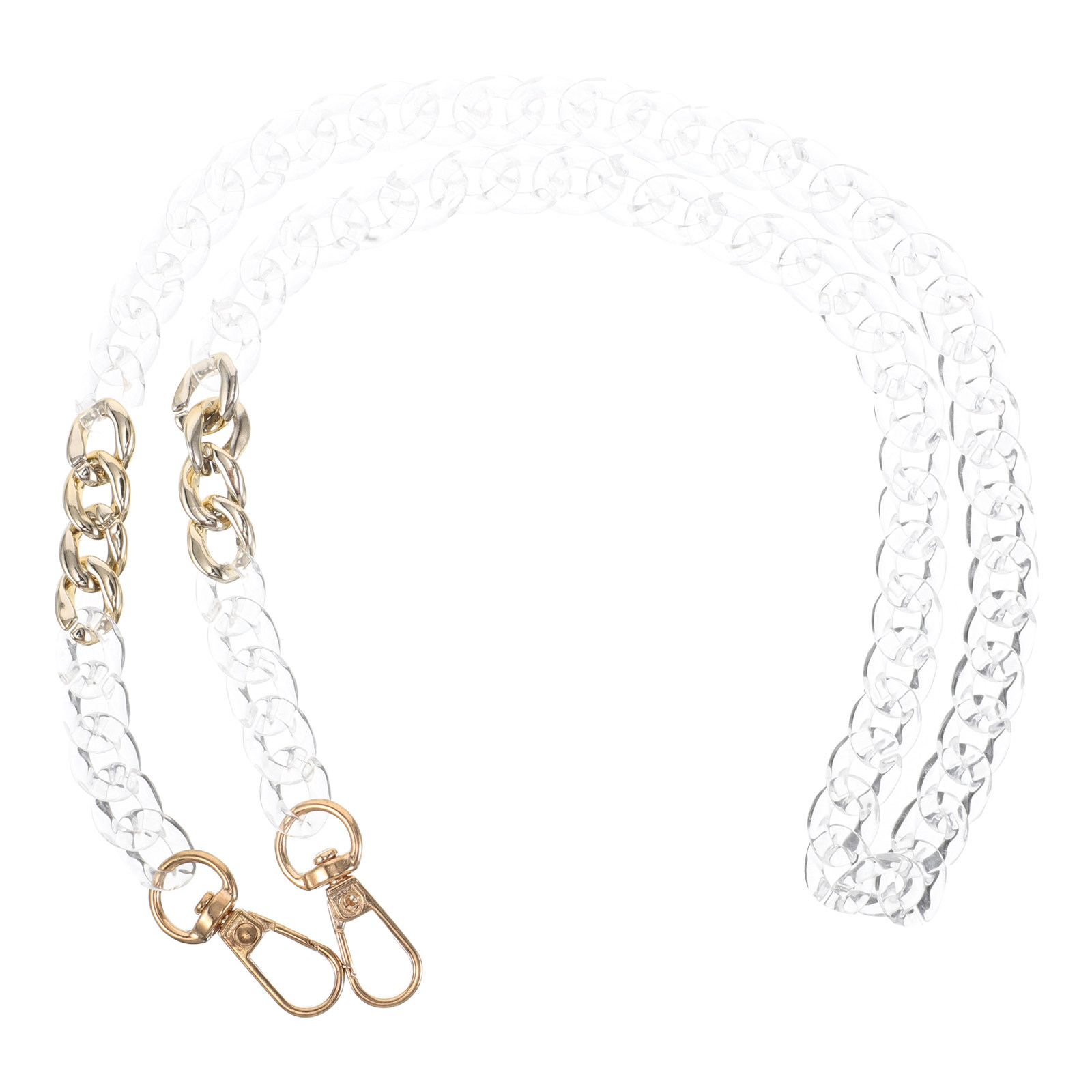 Acrylic Resin Transparent Eyeg - Mask Chain Holder ulasan dan harga