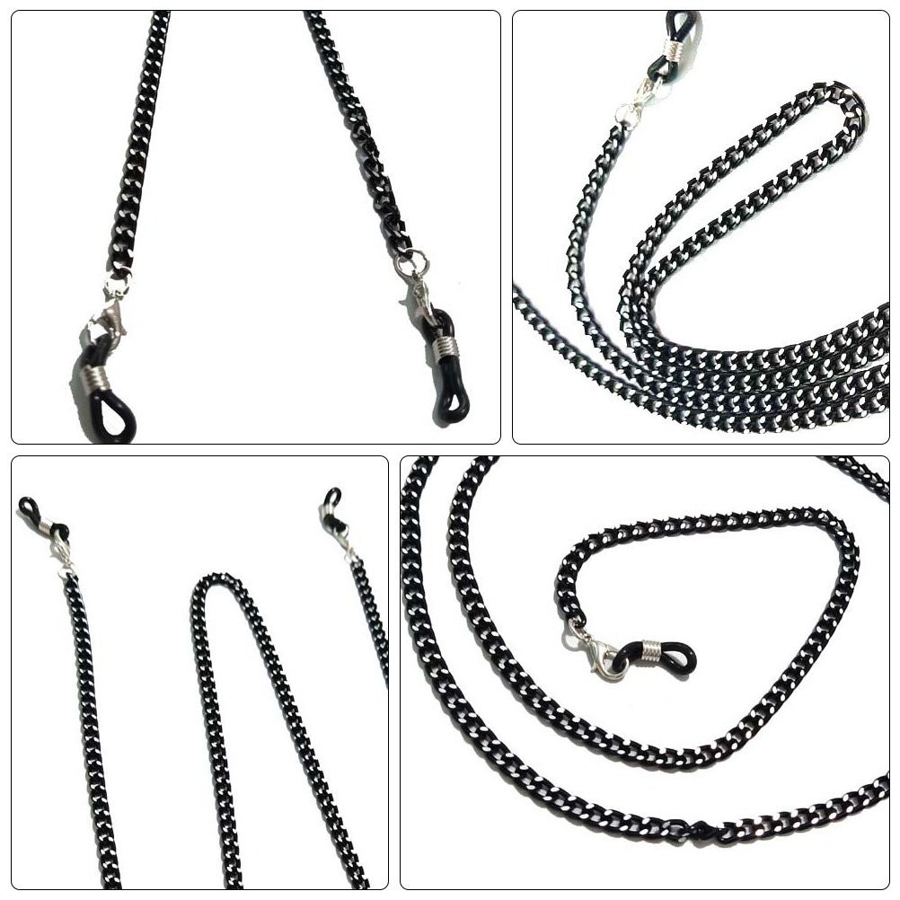 1Pcs Multipurpose Black Mask C - Mask Chain Holder ulasan dan harga