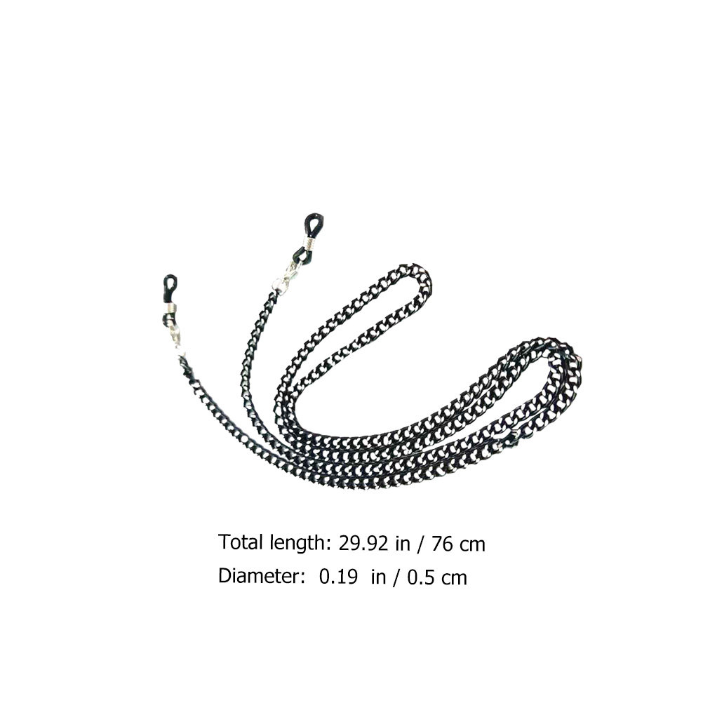 1Pcs Multipurpose Black Mask C - Mask Chain Holder ulasan dan harga