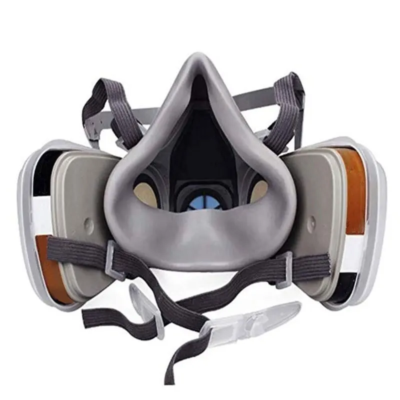 6200 7 in1 Gas Mask Gas-Proof  - Respirator Half Face ulasan dan harga